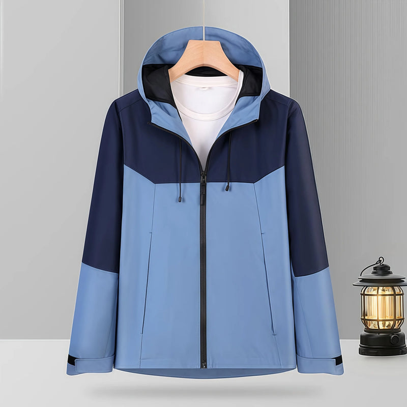 Unisex Outdoor Waterproof Jacket Autumn thin Breathable Camping Climbing Windproof loose Jackets couple Clothing