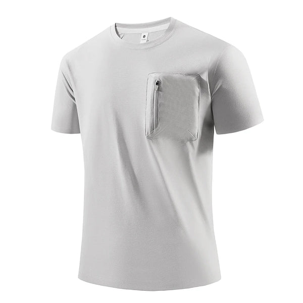 SBWL Outdoor sport high-quality men's T-shirt fashionable and casual breathable short-sleeved sports T-shirt Tops