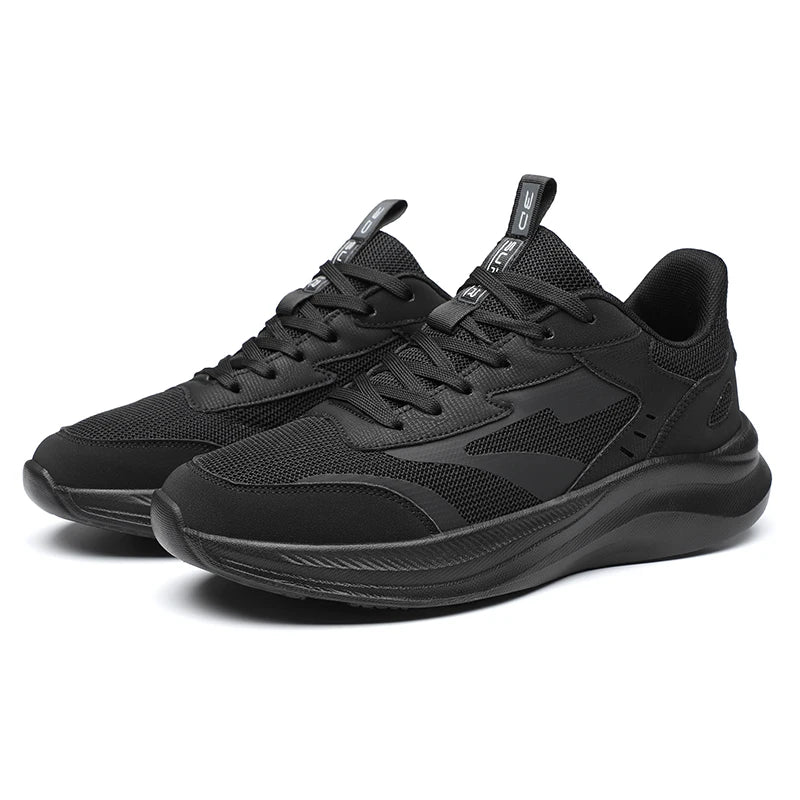 Men Sports Shoes Trendy Mesh Lightweight Rebound Soft Sole City Jogging Tennis Shoes New Durable Non Slip Sports Shoes for Men