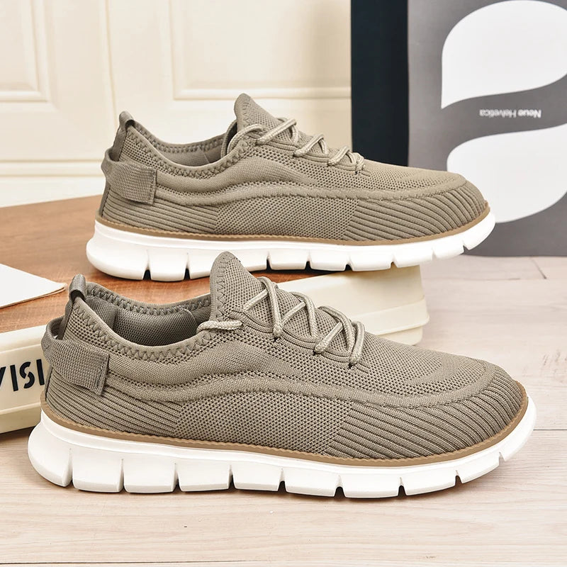 Mens Walking Shoes 2025 New Comfort Lightweight Anti Slip Fashion Daily Leisure Jogging Sneakers Trendy Tennis Shoes for Men
