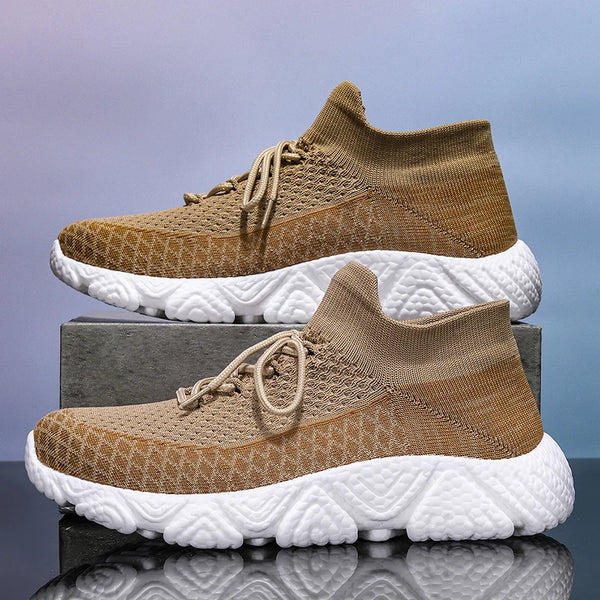 Couples socks casual sneakers summer breathable mesh light soft-sole outdoor running shoes men women comfort speed sports shoes
