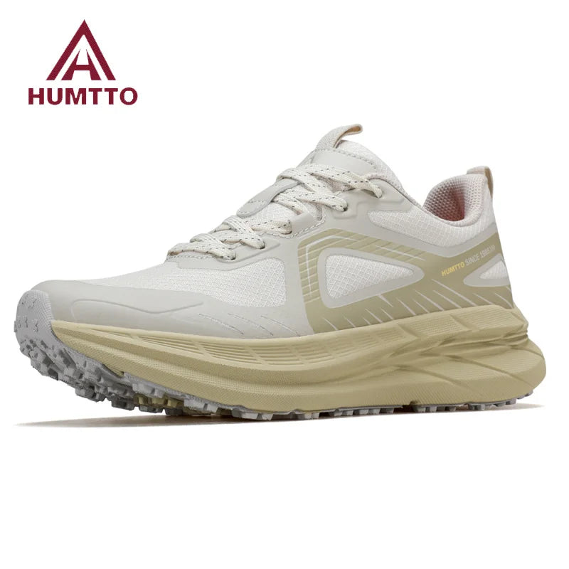 HUMTTO Marathon Running Shoes Luxury Designer Women's Sports Shoes Breathable Black Trainers Woman Gym Ladies Sneakers for Women