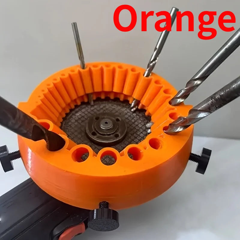 Drill Bit Sharpener,Power Drill Bit Grinding Attachment for Grinding Drill Bits,2 to13 Mm Drill Bits for Grinding 125 Mm Grinder