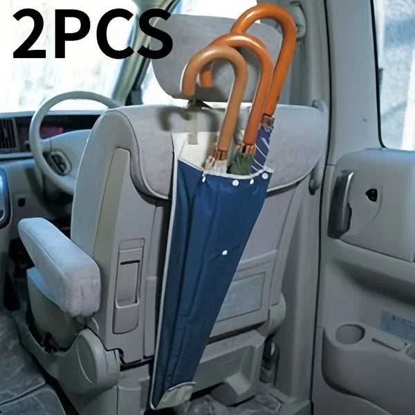 2pcs Waterproof Umbrella storage rack in the car, Storage Organizer for Car Seat Backs,Keep Your Vehicle,two colors