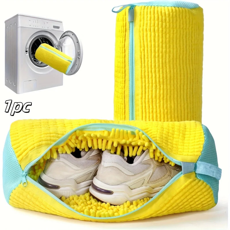 1pc Sneaker Washing Machine Bag, Shoe Washing Bag for Most Shoe Types, Laundry Bags, Used for Washing Machines and Dryers