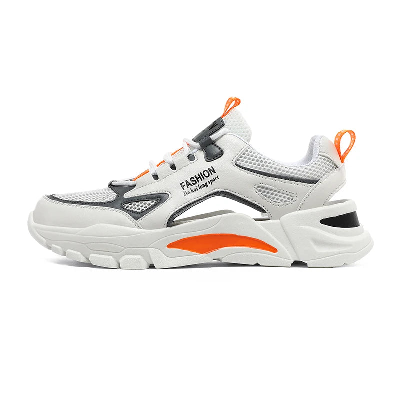 Unisex Sneakers Summer Hollow Breathe Anti Slip Wear-resistant Soft Sole Outdoor Fitness Comfort Daily Leisure Jogging Shoes