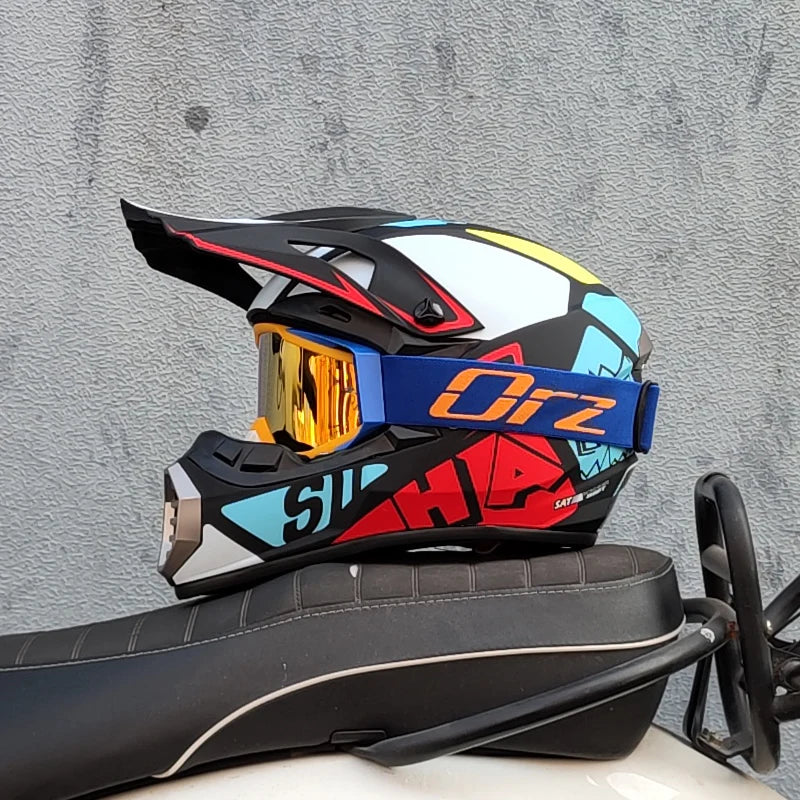 Men Motocross Helmet Off Road Professional Atv Cross Helmets Mtb Dh Racing Motorcycle Helmet Dirt Bike Capacete De Moto Casco