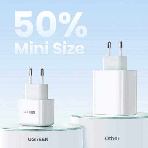 UGREEN USB Type C Charger 20W PD Fast Charger for iPhone 14 13 12 Quick Charge 4.0 30 Phone Charger for Xiaomi Huawei PD Charger