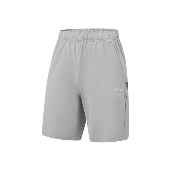 ខោខ្លីហាត់ប្រាណបុរស Li-Ning ប្រភេទប៉ាក់ LN DRY 79% Polyamide 21% Elastane ទំហំធម្មតា បាត LiNing សម្រាប់ហាត់ប្រាណ ដែលអាចដកដង្ហើមបាន AKYW041