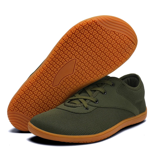 Unisex Wide Toe Box Barefoot Shoes Men Women Outdoor Trail Running Minimalist Walking Shoes Extra Width Lightweight Breathable