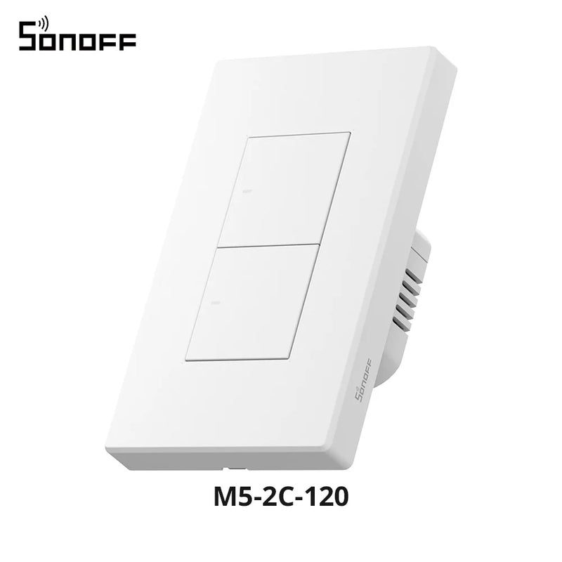 SONOFF M5-120 Matter Smart Wall Switch ESP32 Two-way eWeLink-Remote Switchman Voice Control Works Alexa Google Apple Home Alice