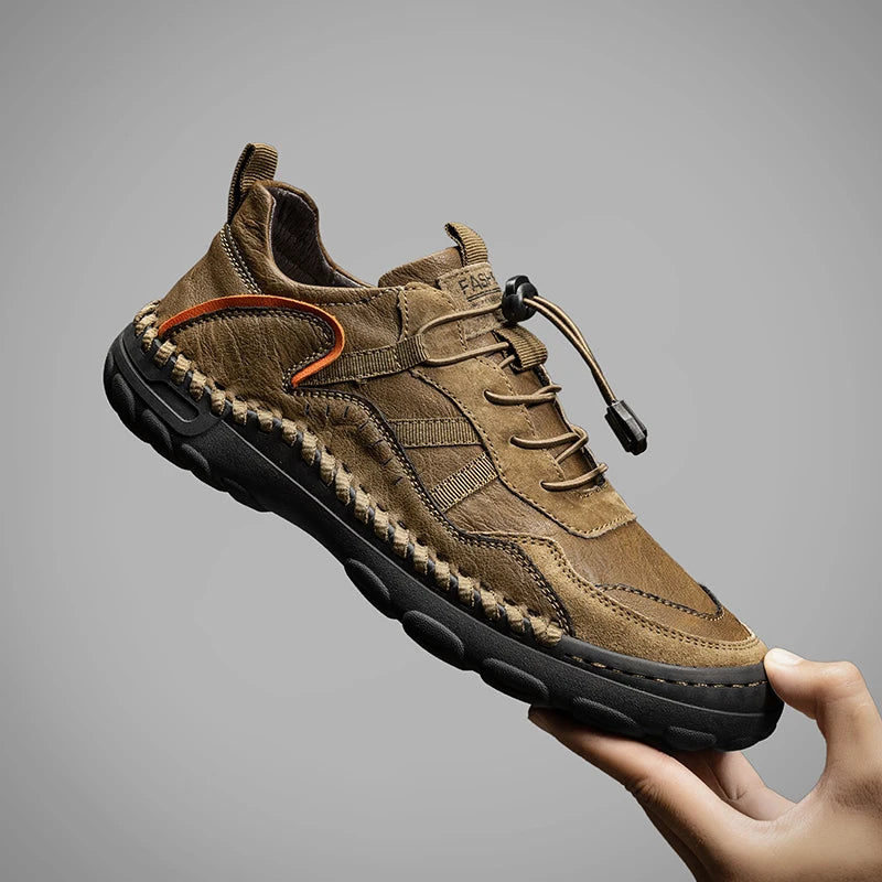Spring Autumn Mens Outdoor Casual Shoes For Men Comfortable Handmade Shoes Size 39-46 Dropshipping