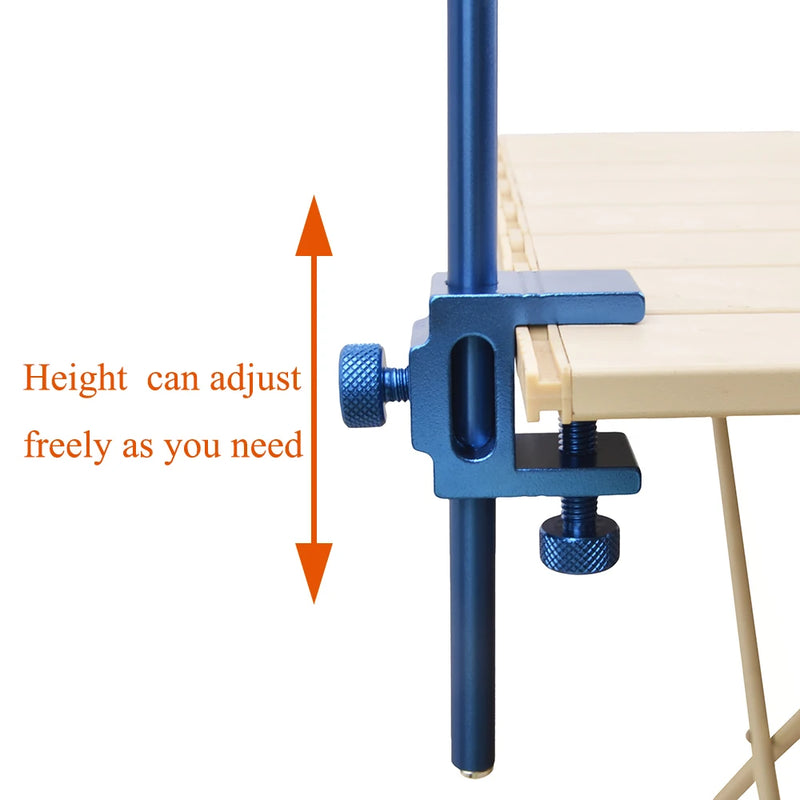 Outdoor lamp holder aluminum alloy camping lamp holder, foldable camping lamp pole storage lamp holder