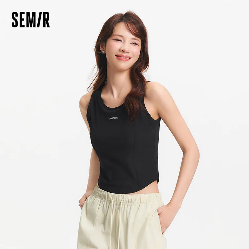 Semir Womens Tank Top 2026 Cool Feeling Moisture Wicking Quick Dry With Padded Sports Style