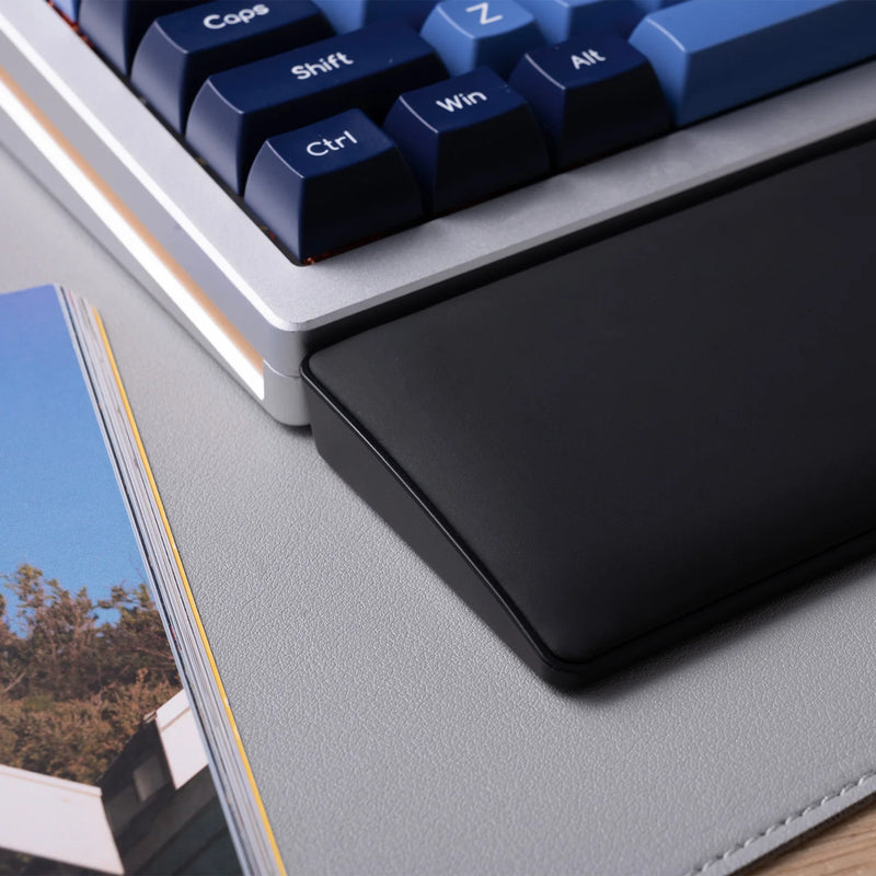 Akko Monsgeek PU Wrist Rest 87/98 Keys Keyboard Wrist Protector Ergonomic Anti-slip Base for Constant Typing & Gaming PC Laptop