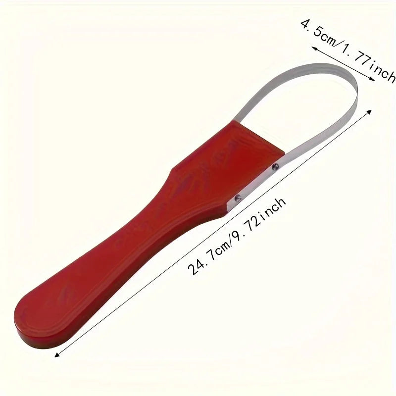 1pc Hand Loop Weeder, Weed Cutter/Remover Tool with Plastic Handle for Lawns & Yards, Gardening Made Easy. Gardening tools