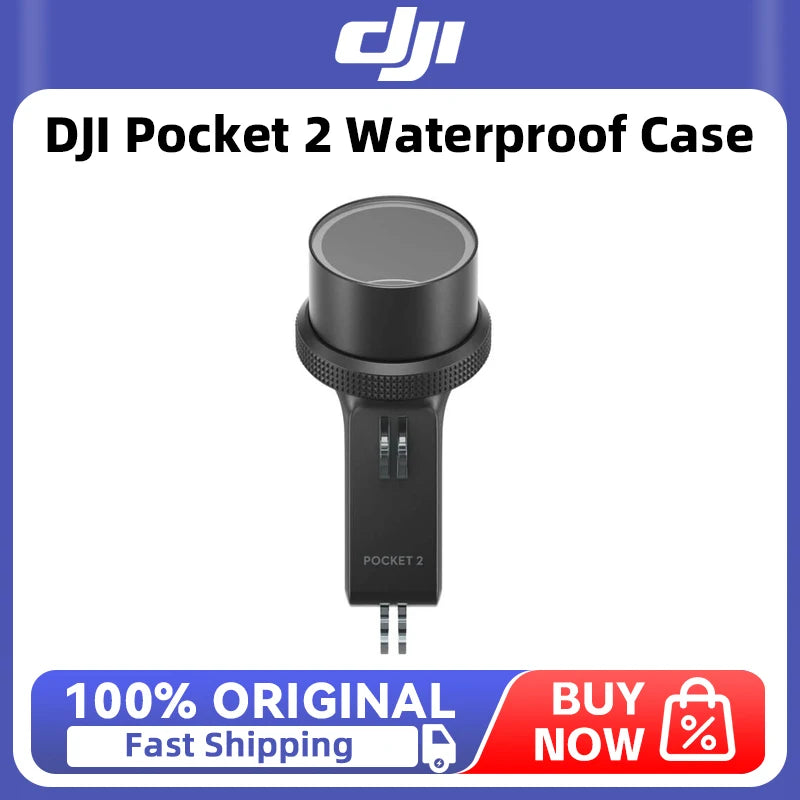 DJI Pocket 2 Waterproof Case DJI Pocket 2 Accessories up to 60 m Two mounting brackets for more scenarios