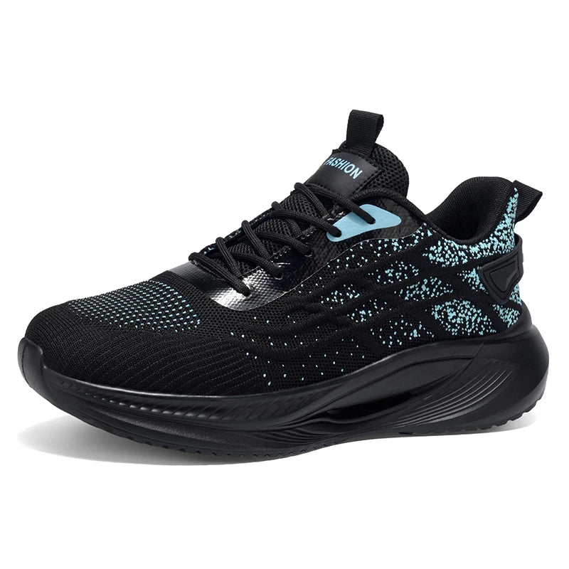 Men's Mesh Breathable Casual Sneakers Summer New Lightweight Soft-Sole Anti-Slip Outdoor Racing Running Shoes Speed Sports Shoes