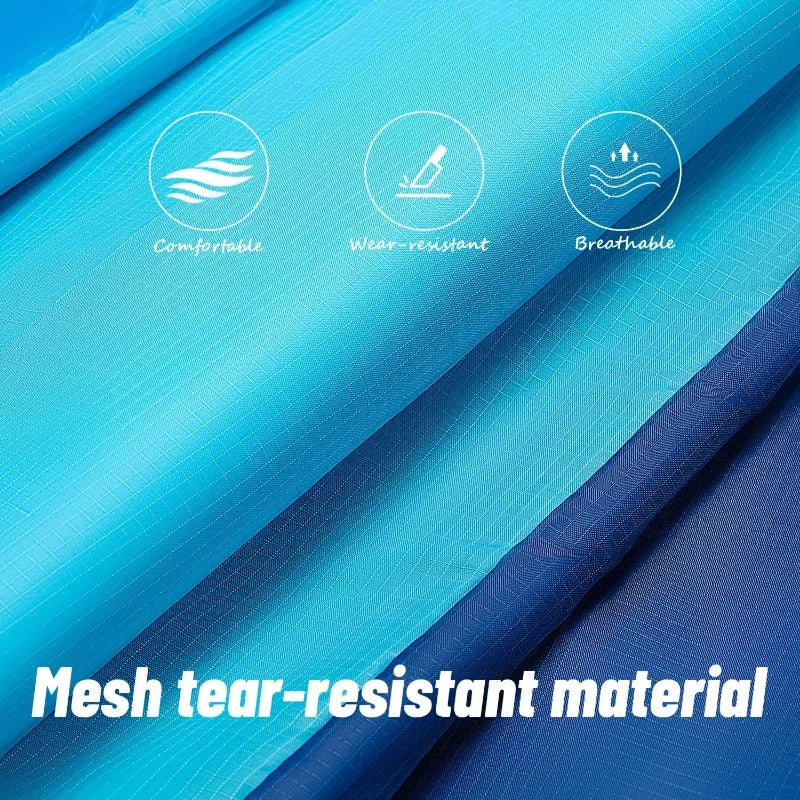 1pc Outdoor beach picnic mat with moisture-proof portable storage bag,ideal choice for beach travel and camping. 4-7 people.