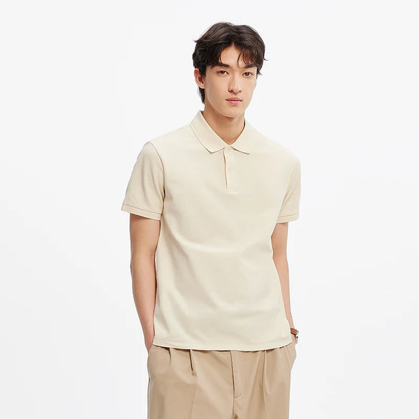 អាវយឺត Semir Polo សម្រាប់បុរស ស្លីមសម ស្រូបយកសំណើម អាវយឺតដៃខ្លីពណ៌រឹង រដូវក្តៅឆ្នាំ ២០២៥ សម្រាប់ពាក់សកម្ម