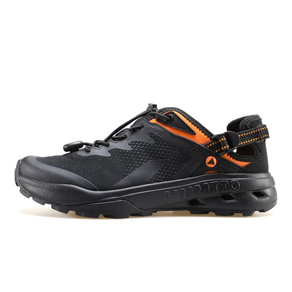 HUMTTO Barefoot Hiking Shoes Men's Summer Aqua Shoes Men Breathable Quick Drying Outdoor Sneakers Lightweight Beach Sandals Man