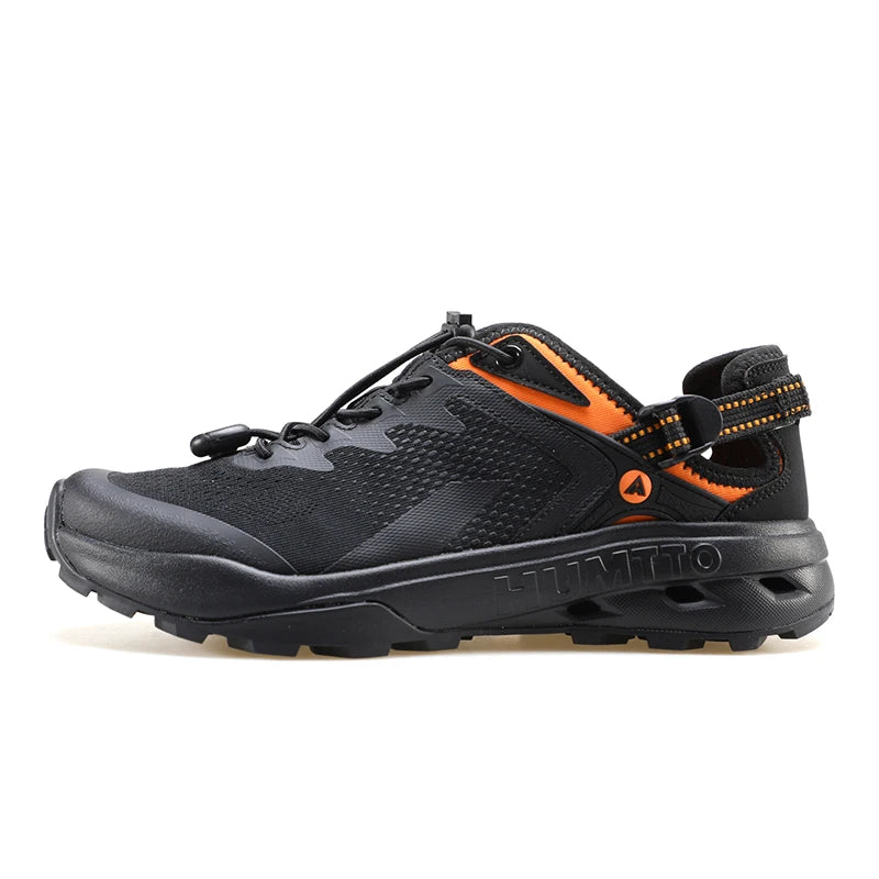 HUMTTO Barefoot Hiking Shoes Men's Summer Aqua Shoes Men Breathable Quick Drying Outdoor Sneakers Lightweight Beach Sandals Man