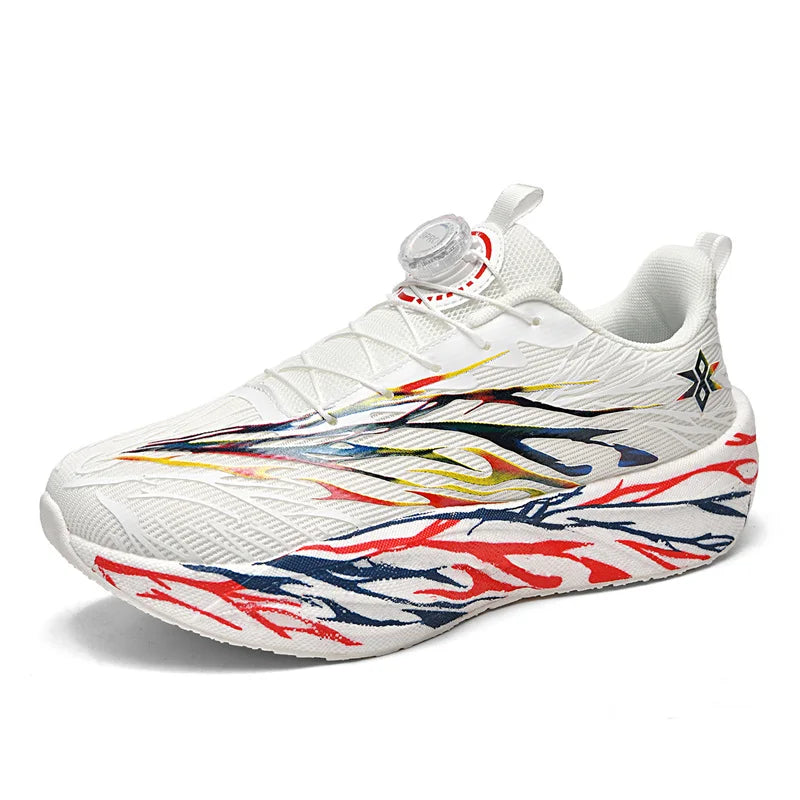 Unisex Sports Shoes Marathon Jogging Lightweight Shock-absorbing Breathable Outdoor Professional Running Training Shoes for Men