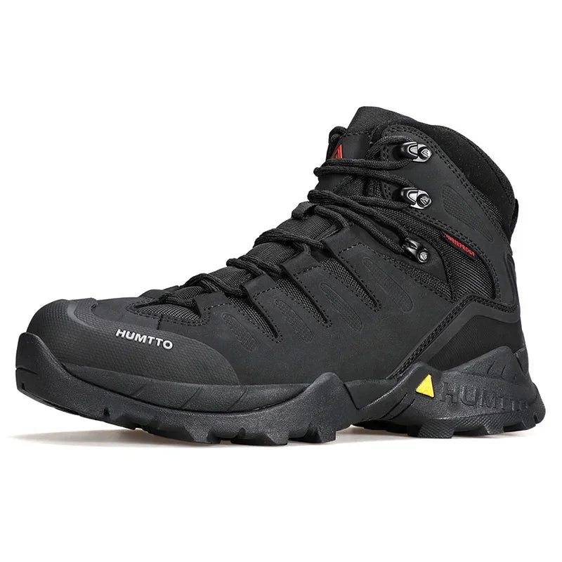 HUMTTO Non-slip Hiking Boots Leather Women's Sports Shoes Winter Outdoor Safety Sneakers Breathable Trekking Shoes for Women