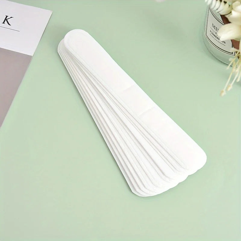 10-Pack Disposable Sweat Pads For Hats Brim, Anti-Dirt, Casual Portable Travel Outdoor Accessories