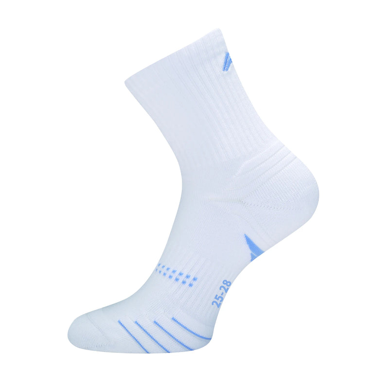 ស្រោមជើងវាយសីបុរស Li-Ning ពាក់កណ្ដាលខ្លួន មានខ្យល់ចេញចូលបាន ស្រោមជើងកីឡាអាជីព LiNing AWSV161