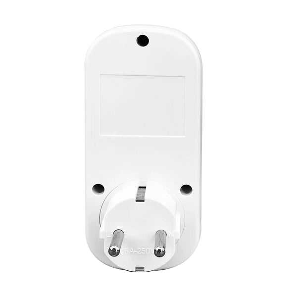 TOMZN Automatic Voltage Current Protector Socket AC 110V 220V Adjustable 16A Power Surge Protector EU Plug Socket TOSVA-16