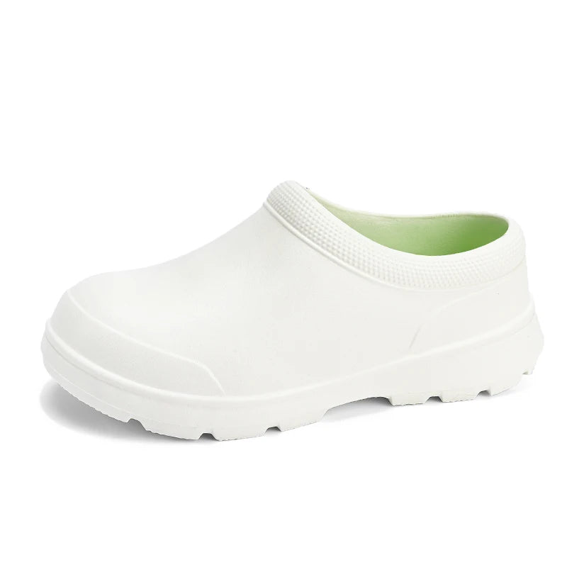 Hotel Chef Shoes Four Seasons Waterproof Non-Slip Oil-Proof Kitchen Work Shoes Light Outdoor Men's Casual Labor Insurance Shoes