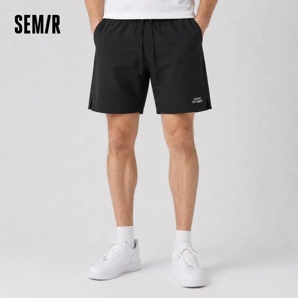 ខោបុរស Semir សម្រាប់ស្លៀកនៅផ្ទះ ទម្ងន់ស្រាល ស្ងួតលឿន លាតសន្ធឹងបាន ៤ ផ្លូវ មុខងារស្ព័រ បោះពុម្ព អាវរដូវក្តៅឆ្នាំ ២០២៦