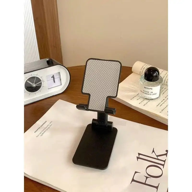Foldable Desktop Phone Stand Universal Mobile Phone Tablet Holder Bracket for Live Streaming Video Shooting Portable Desk Suppor