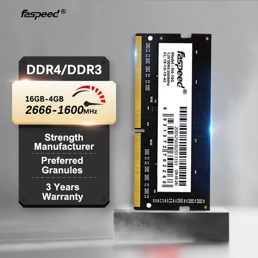 Ram DDR4 DDR3 16GB 8GB 4GB 2666mhz 1600mhz 3200mhz For Notebook Sodimm Laptop internal Memory Ram DDR 4 DDR 3