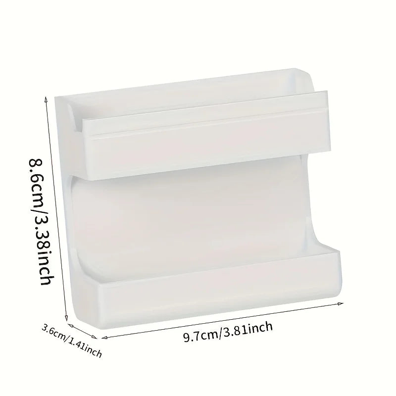 1/2pcs Wall-mounted Mobile Phone Charging slip,Headboard Storage Rack,Suitable for Mobile Phones and Remote Controls phone stand