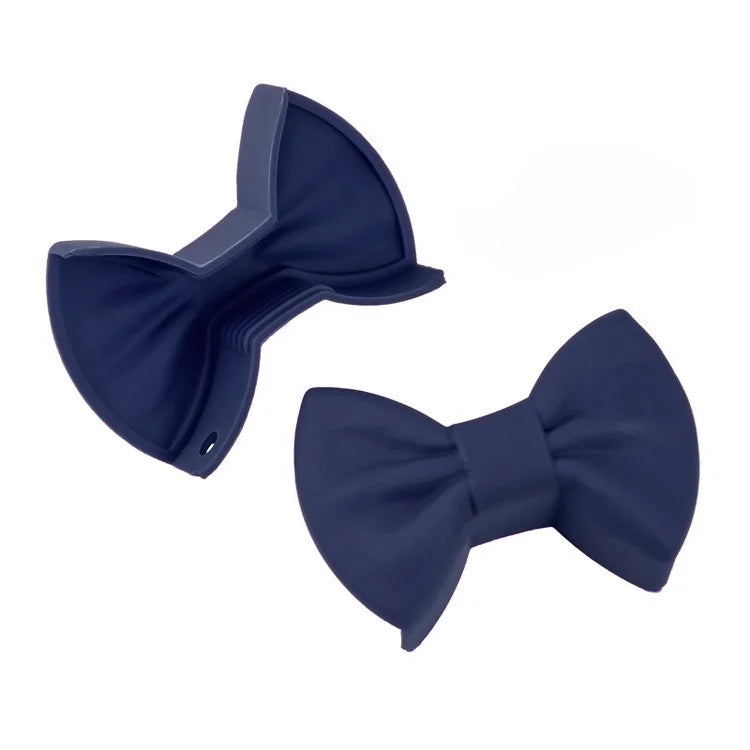1pair Creative Cartoon Bow Non-Slip Kitchen Clip, Safe And Harmless When Cooking Foods, Preventing Accidental Slips