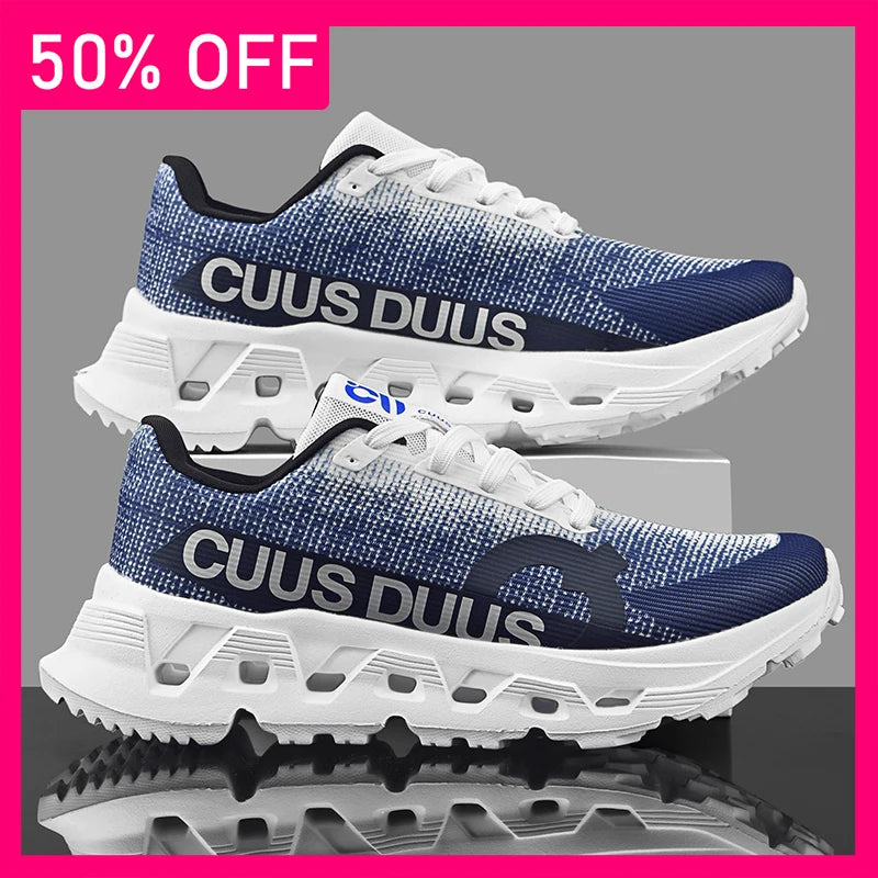 Men Sports Shoes Summer New Comfortable Running Shoes Breathable Lightweight Mesh Anti Slip Soft Sole Fitness Sneakers Men