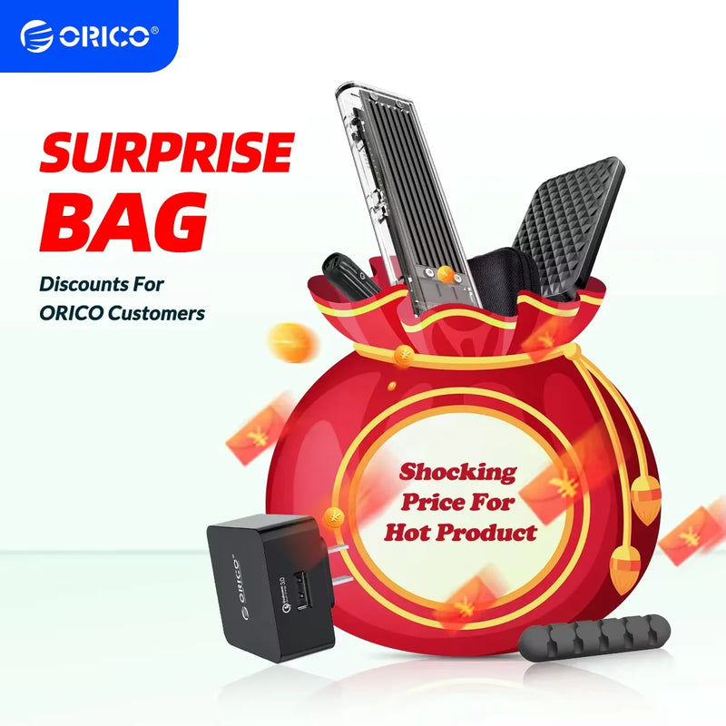 ORICO M.2 SSD Enclosure NVMe 10Gbps PCIe SSD Box for KR Big Dsicount