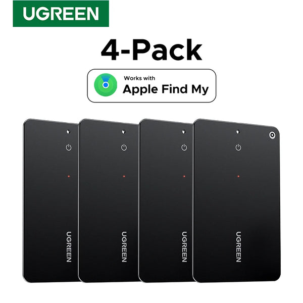 UGREEN Wallet Finder, Smart Tag Bluetooth Tracker Card Item Locator for Luggage Tags Passports with Apple Find My App (Only iOS)