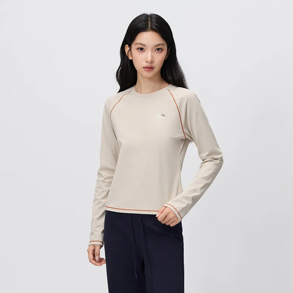 អាវយឺតដៃវែង Semir សម្រាប់នារី ស្លីម ស្រូបសំណើម ស្ងួតលឿន សម្រាប់កីឡាក្រៅផ្ទះ រដូវស្លឹកឈើជ្រុះ អាវក្រៅផ្ទះ សម្រាប់ស្លៀកតាមផ្លូវ ឆ្នាំ២០២៦