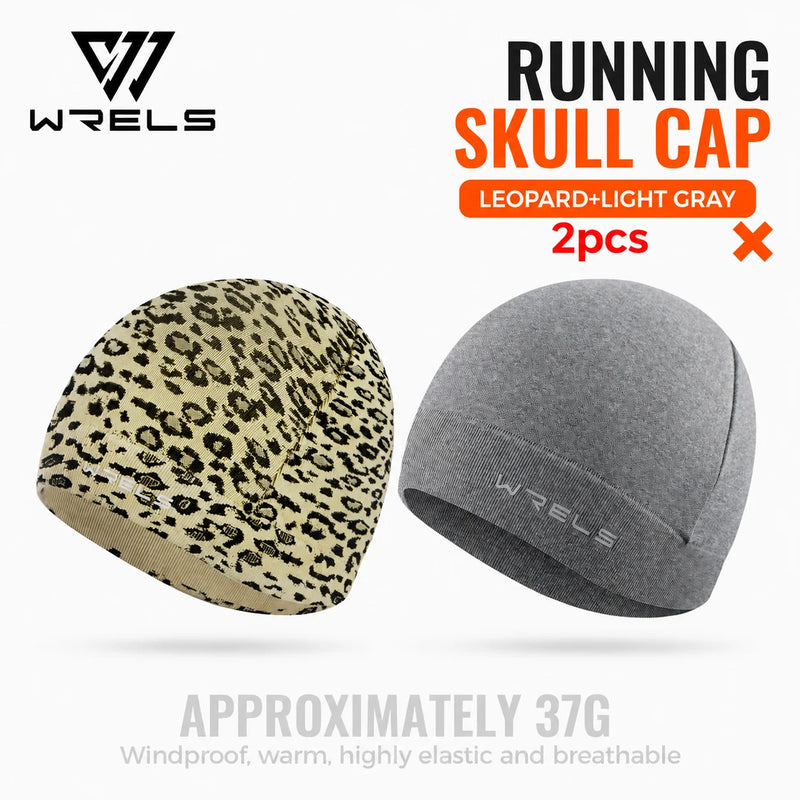 WRELS Sports Skull Cap Warm Ski Beanie Helmet Liner Breathable Moisture Wicking Running Cycling Men Women Outdoor Thermal Cap