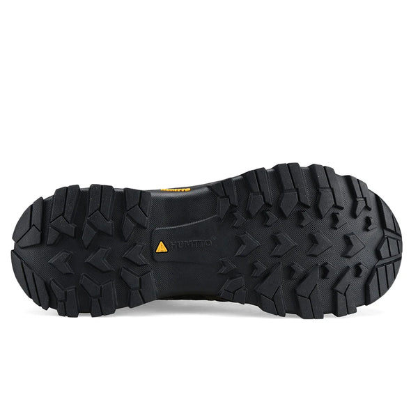 HUMTTO Winter Hiking Shoes Mens Breathable Leather Climbing Shoes Man Anti-slip Outdoor Sneakers Designer Trekking Boots for Men