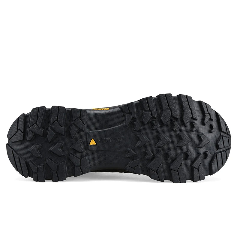HUMTTO Winter Hiking Shoes Mens Breathable Leather Climbing Shoes Man Anti-slip Outdoor Sneakers Designer Trekking Boots for Men