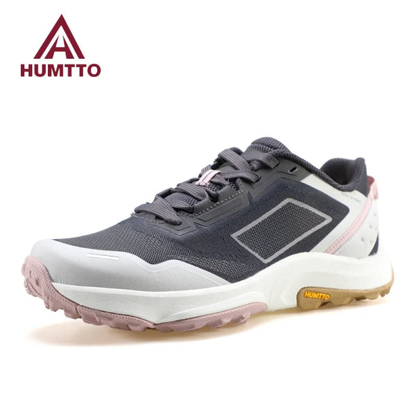 HUMTTO Lace-up Casual Sneakers Outdoor Trail Running Shoes Women Breathable Women's Sports Shoes Luxury Designer Woman Sneaker