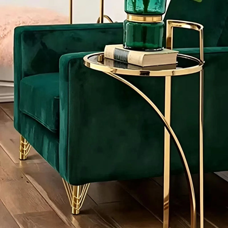 4Pcs Metal Furniture Legs Gold/Black/Silver, Modern Triangle Sofa Cabinet Feet, Replacement Support Leg for Couch Table Dresser