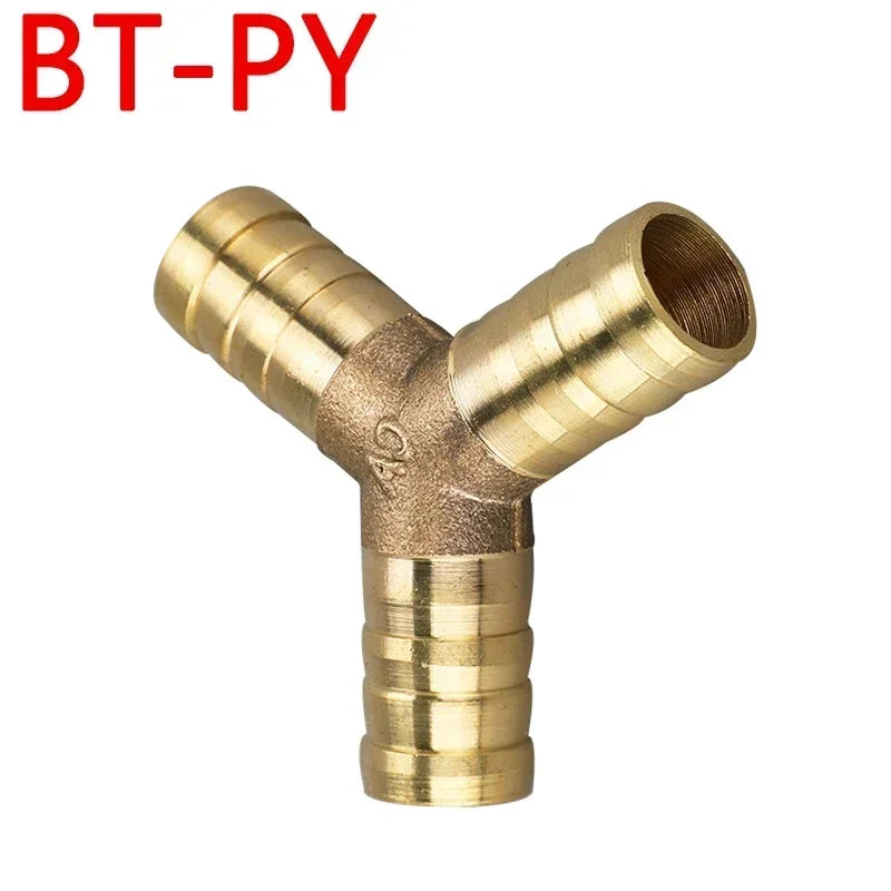 Fittings Connector Copper Pagoda Air Fuel Water Tube Brass Barb Pipe Fitting Barbed Joint Coupler Adapter For 4mm 5 6 8 10 12