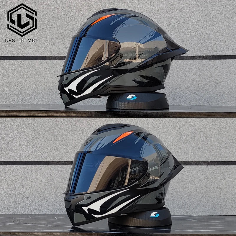 ABS Full Face Motorcycle Helmet Winter Warm Windproof Ventilated EPS Liner Quick-Release Buckle for Men Women