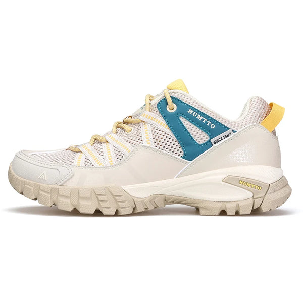 HUMTTO Hiking Women's Sports Shoes Summer Breathable Shoes for Women Non-slip Luxury Designer Outdoor Rubber Trekking Sneakers
