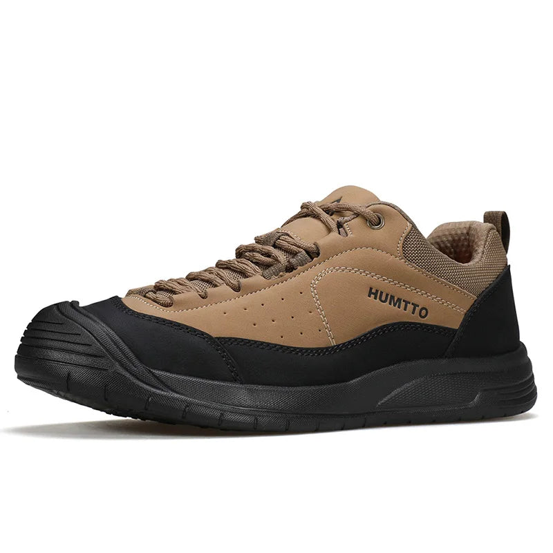 HUMTTO Winter Walking Shoes Breathable Shoes for Man Non-slip Outdoor Sneaker Designer Men's Sports Shoe Leather Casual Sneakers